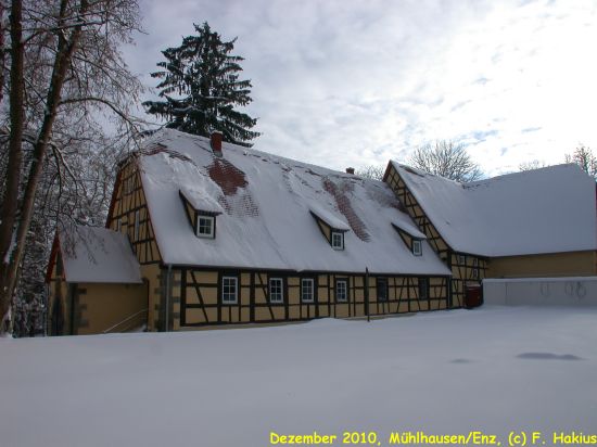 Schloß im Dezember 2010