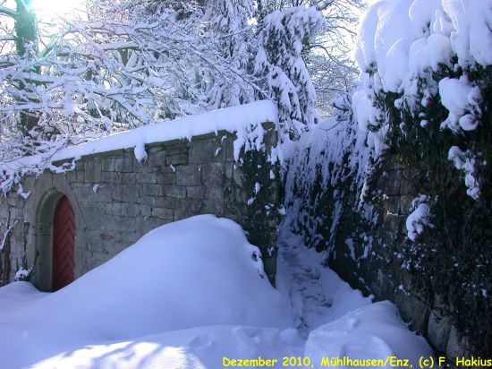 Schloß im Dezember 2010