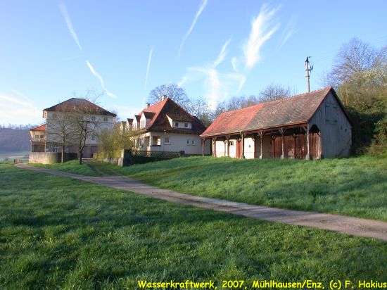 Wasserkraftwerk Mühlhausen an der Enz